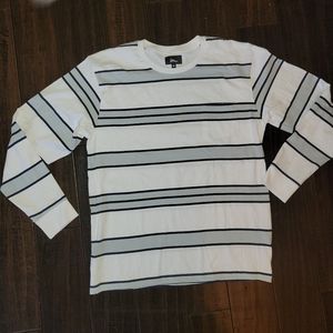 IN Long Sleeve Stripe Tee sz Medium